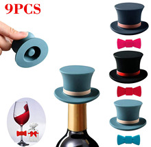 Magic Cap Red Wine Bottle Stopper Cover Leak-proof Silicone