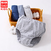 Class A On behalf of children Underwear girl Cotton 4 box-packed Triangle pants CUHK pinkycolor baby