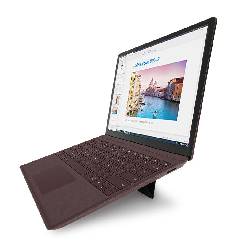 高端pu革折叠磁吸散热便携式笔记本电脑多功能畅销支架厂家直销