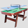 Billiard table household children American style English Pool table standard adult board role-playing games Toys Table Tennis Two-in-one