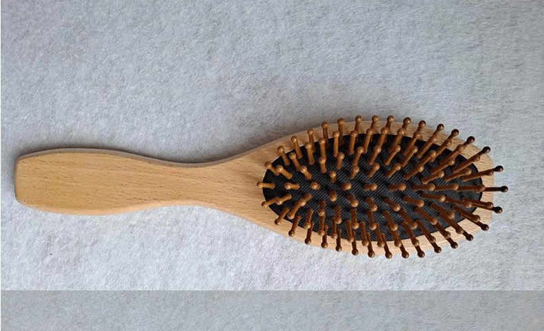 原木大弯梳子天然气囊板梳气垫按摩保健梳顺发梳厂家直销