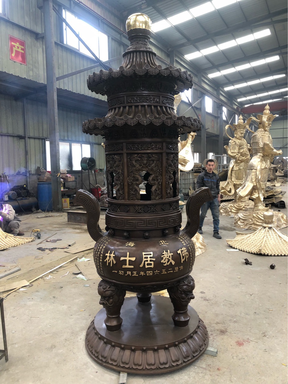 辉煌法器铜香炉故宫宝鼎铜宝鼎铜法器宝鼎宝鼎宝鼎宝鼎铜宝鼎