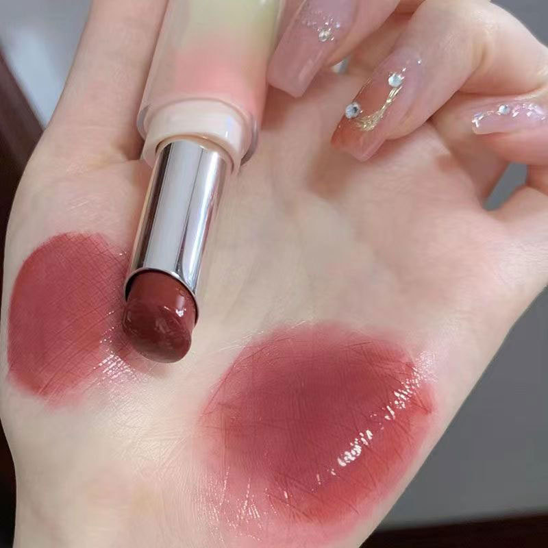 It's So Gentle... Fake Plain Face Flower Seed New Water Light Lipstick Nourishing Moisturizing Student Lipstick Pure Watermelon Color Female