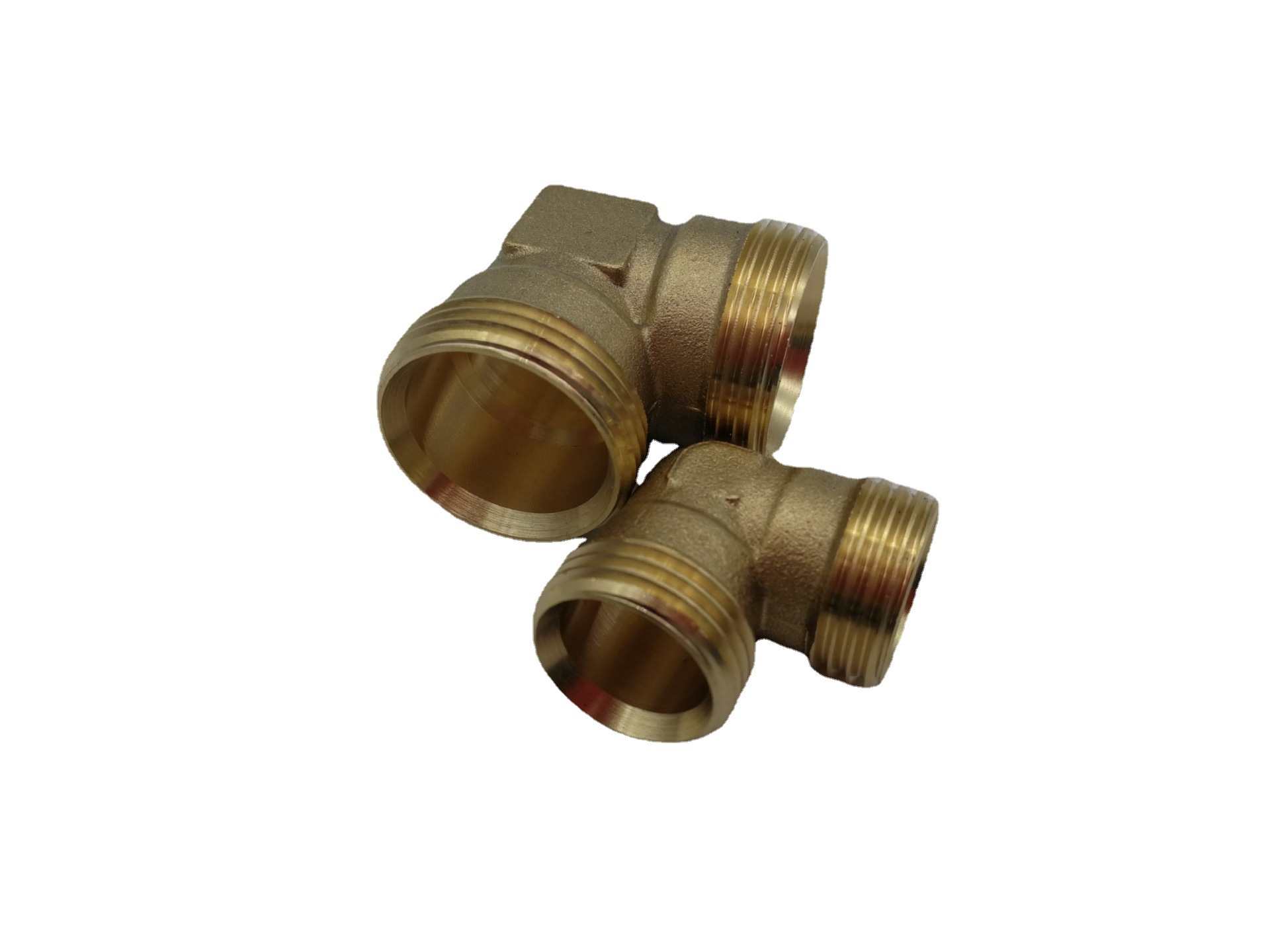 黄铜15mm卡套弯头黄铜小弯头黄铜管件