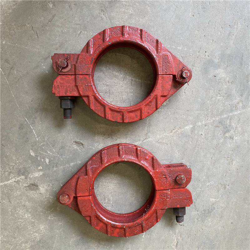 管夹 混凝土输送泵泵管固定管卡 可调节管管子夹管卡管箍固定管夹