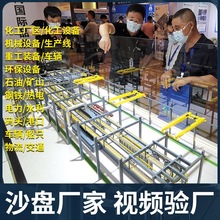 沙盘模型作工业机械设备农业化工厂区规划车辆船只参展会