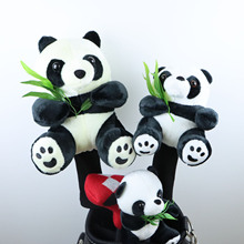 高尔夫球杆保护套 熊猫动物杆头套 高尔夫球杆套一件代发