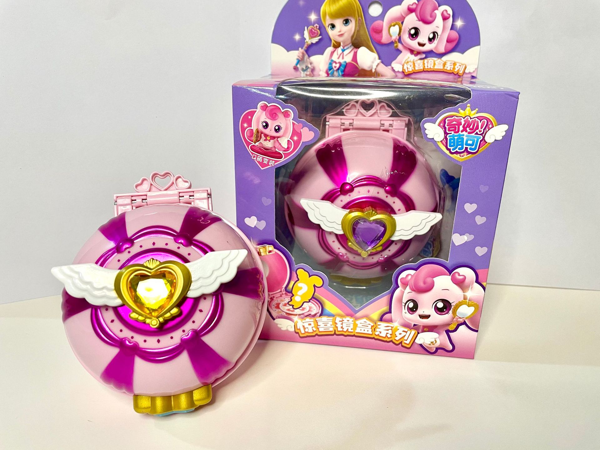 奇妙萌可系列玩具惊喜镜盒爱心萌可公主精灵玩偶盲盒公仔女孩玩具