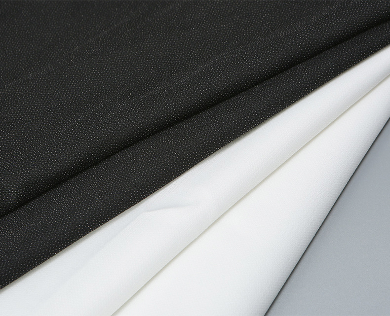 75d有纺布衬西装衬布斜纹柔软弹力粘合衬100d毛呢高牢度热熔胶衬