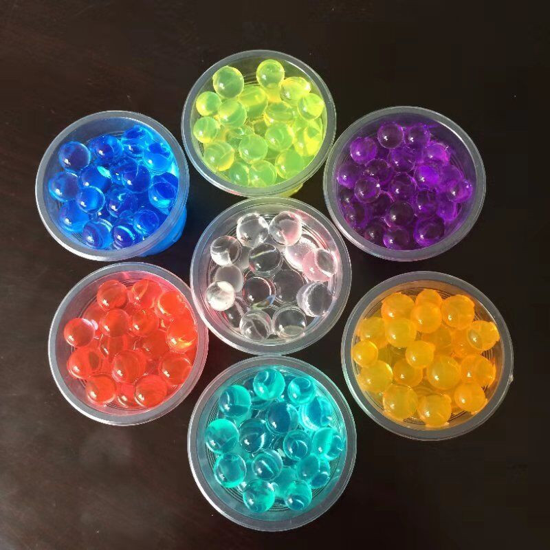 供应吸水树脂球吸水膨胀质量稳定不易碎可循环使用凝胶珠眼罩香珠