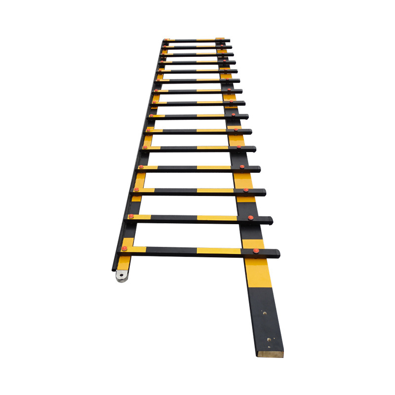 捷顺道闸杆栅栏式两栏杆停车场小区门卫升降杆拦车四方捷顺栅栏杆