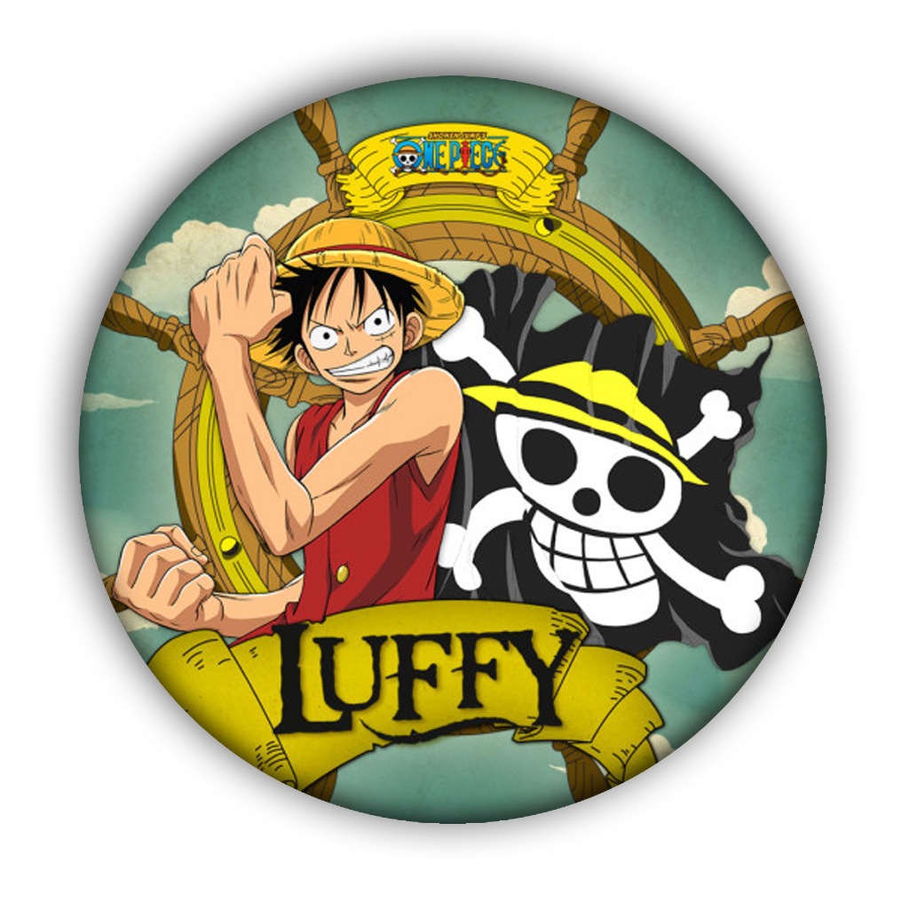 动漫周边 海贼王 圆形徽章 礼品收藏 漫展1-17跨境货源批发