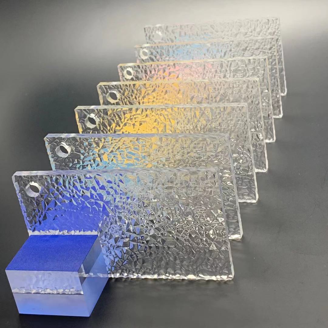 新大地亚克力条纹板波浪纹板石头纹板树皮纹