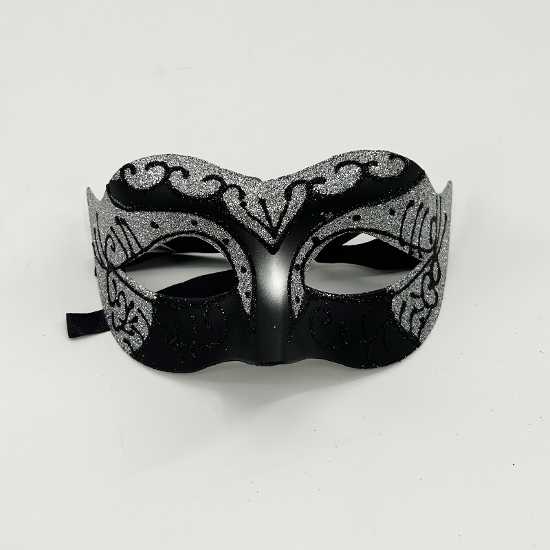 Factory Exclusive Supply Cross-Border Halloween Dance Mask Little Beauty Plastic Carved Paint Painted Hot Party Mask
