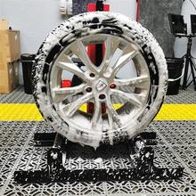 轮胎滚动架安装轮毂清洗放置架旋转滚动汽修测试放置架专业