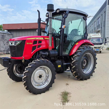 国二大泵宁波904四轮四驱拖拉机 90马力豪华驾驶室宁波后桥农用车