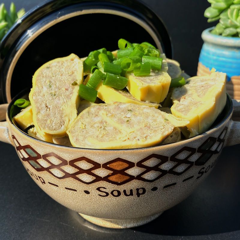 河南卷煎大包装500克真空火腿肉卷尖猪肉馅大席菜儿时味道鸡蛋卷