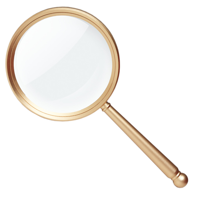 手持式放大镜盖视20倍1000高倍100老人儿童科学手持便携式扩大镜