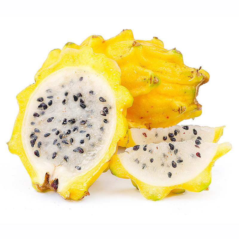 黄肉火龙果原箱6-8头黄龙果当季水果高端水果现货原箱珍贵稀有品种甜