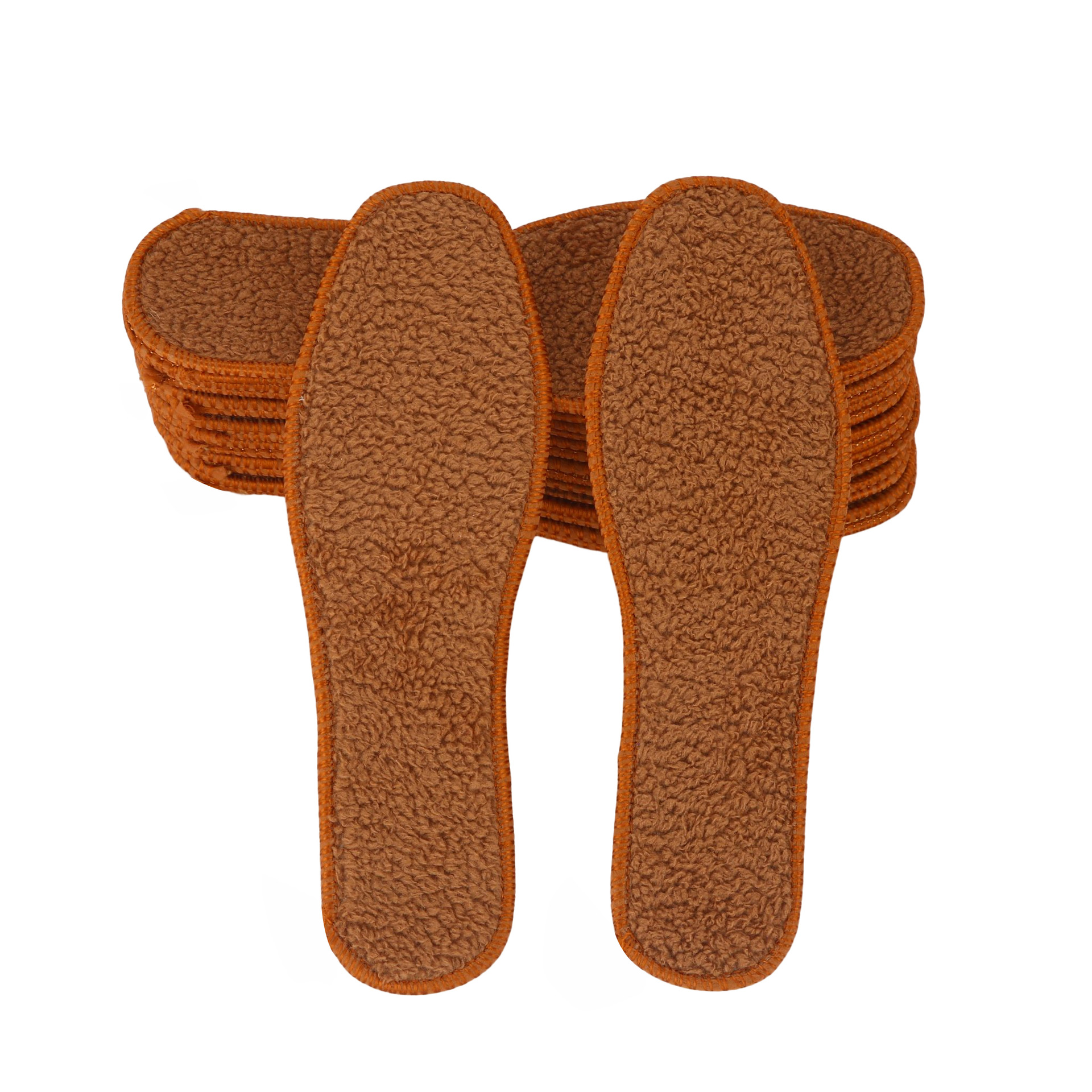 爆款羊驼绒鞋垫冬季加厚保暖加绒男女防臭运动柔软舒适鞋垫批发