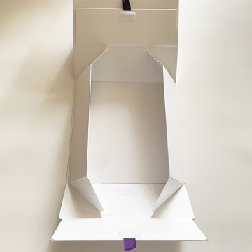 折叠礼盒手提一片式包装盒服装鞋子礼品盒磁吸翻盖盒定制-阿里巴巴