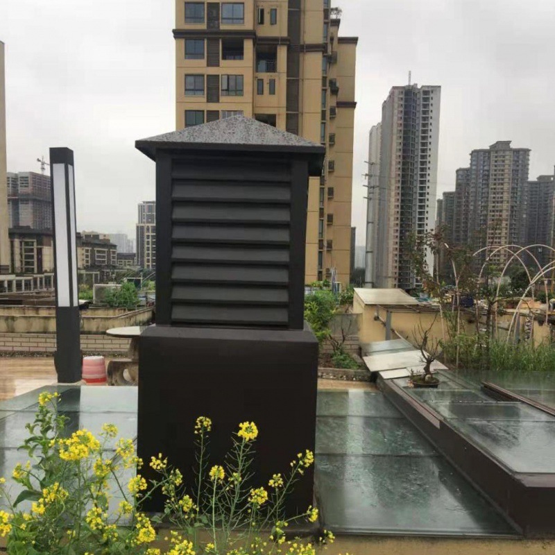 不锈钢风帽楼房别墅烟囱帽屋顶通风排气帽帽防雨防风帽百叶烟筒帽