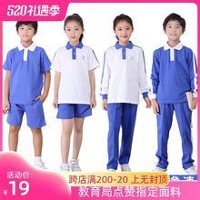 深圳校服小学生衣夏季速干套装恤短袖短裤校服裤子夏装礼服