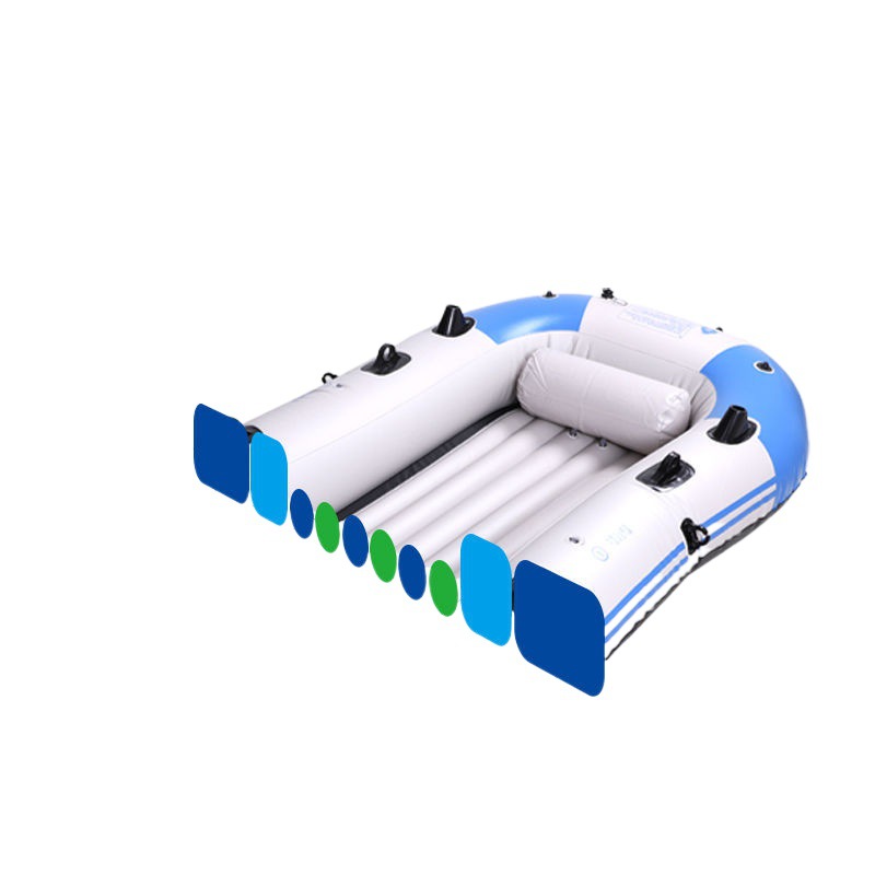 皮划艇双人充气船橡皮艇加厚折叠钓鱼皮艇橡皮船气垫船硬艇耐磨船