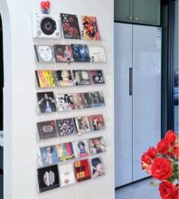 Vinyl Record Wall Rack No Punch Acrylic Wall Mounted