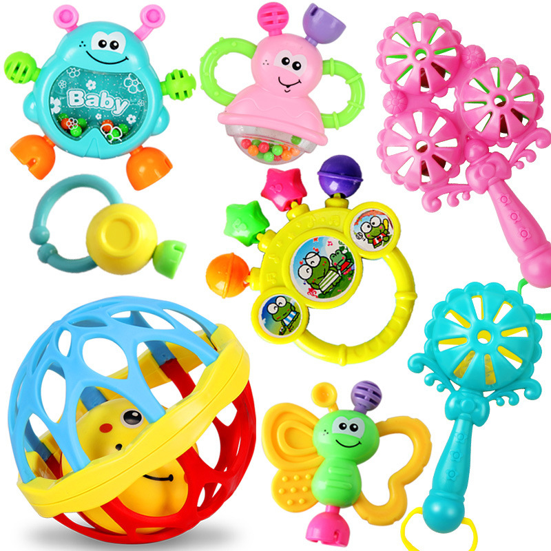 Baby Toys 0-1 Years Old Baby's Rattle 0-3-6-12 Months Newborn Baby's Rattle Crib Hanging Toys