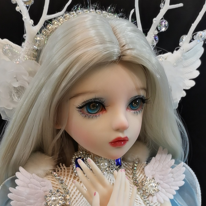 多丽丝凯蒂娃娃改妆版手工手绘素体60cm裸娃玩偶18关节女孩3分bjd