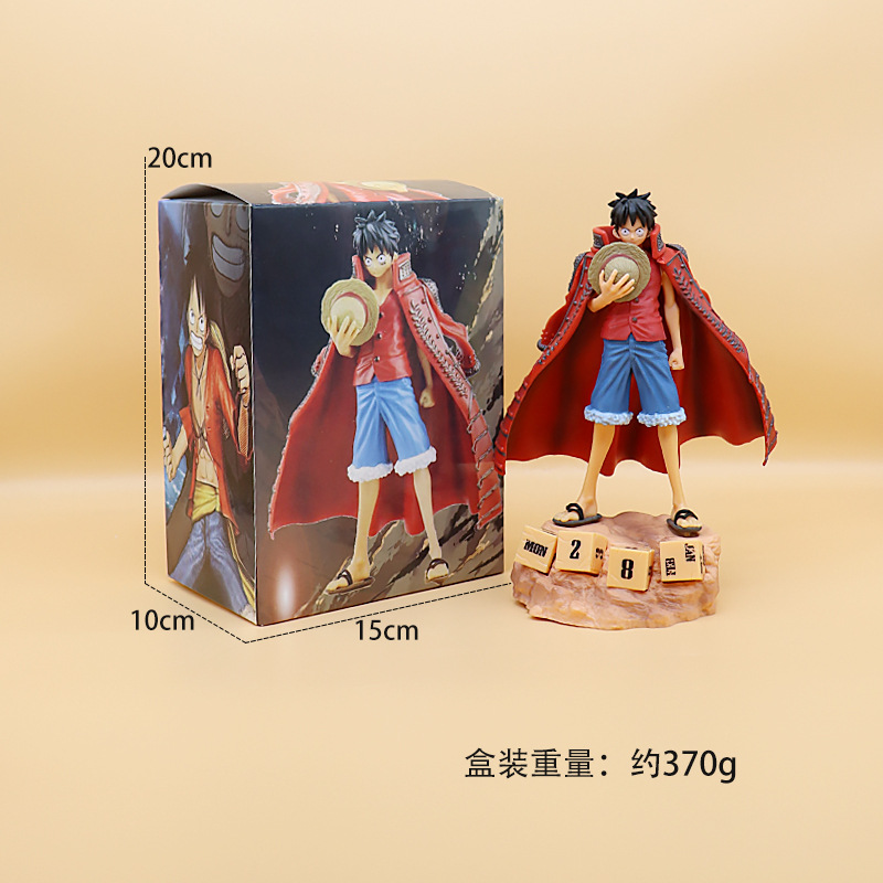 Hang One Piece Anime Peripheral Big Garage Kits Model Furnishing Articles Tide Play Kimono Fighting Version Baijing Luffy Art Sauron