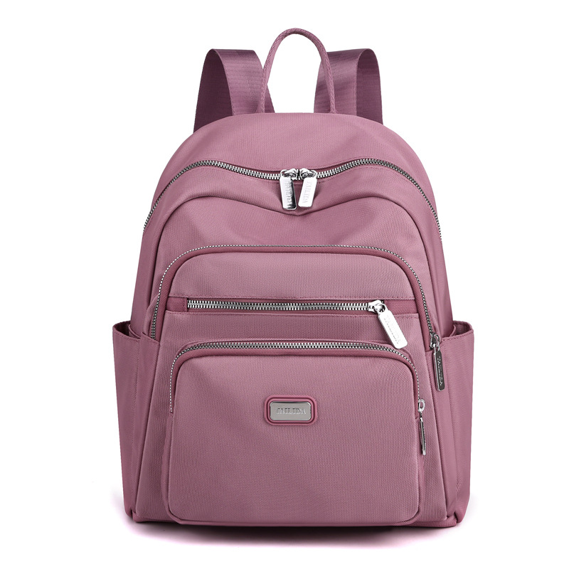 Backpack Women's New Fashion Lightweight Travel Backpack Simple High School and College Student Schoolbag