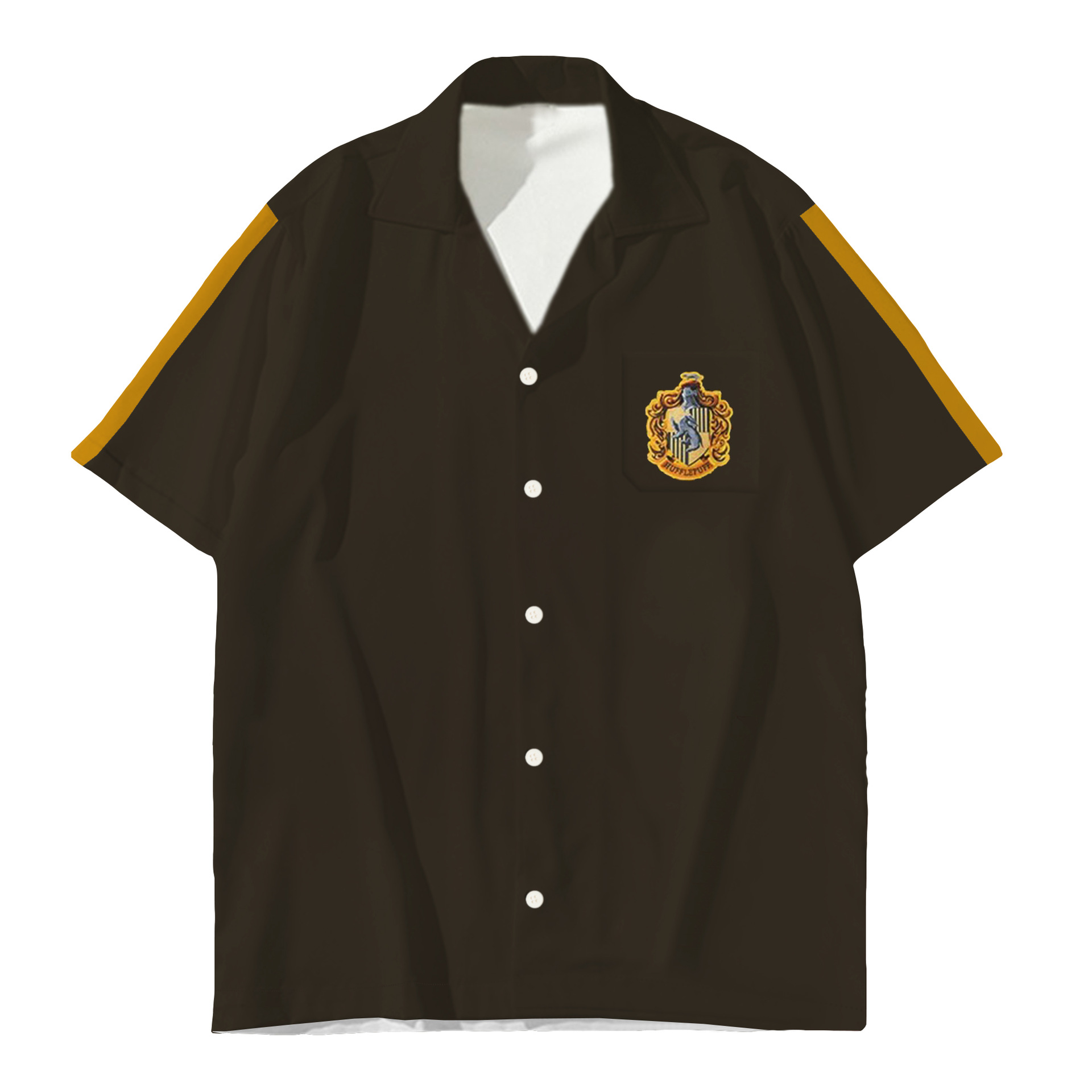 源头工厂 哈利波特系列 3d数码印花夏季男士衬衫 cosplay动漫周边