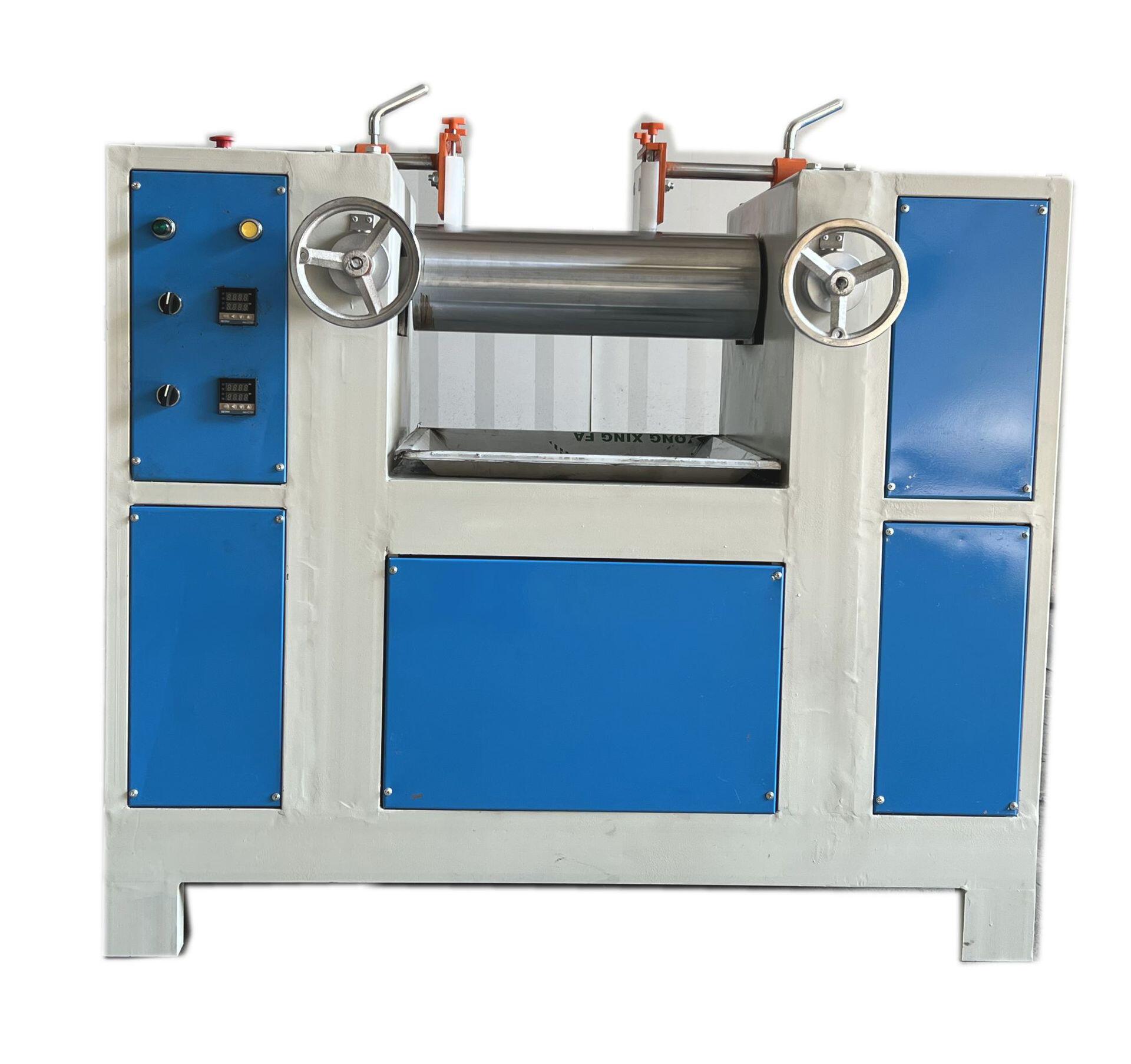 6寸硅橡胶炼胶机 开放式加热型双辊开炼机 塑料色母混色混炼机