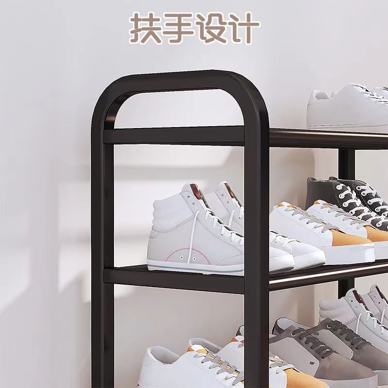 Factory Direct Sales Shoe Rack Home Dormitory Simple Shoe Rack Wholesale Multi-Layer Multifunctional Storage Shoe Cabinet Dustproof Shoe Rack