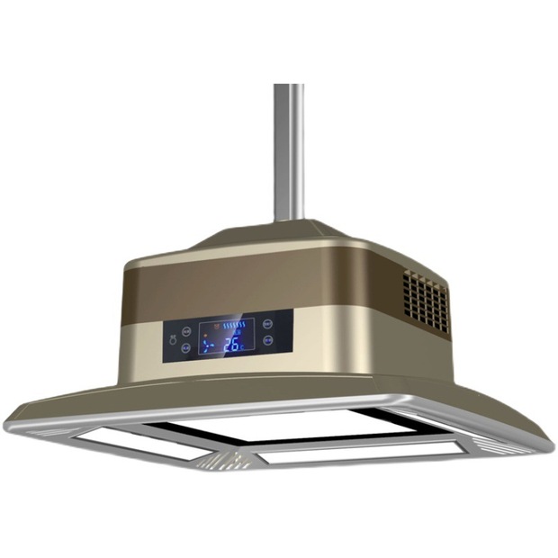 麻将机吸烟灯升降吊灯棋牌室空气净化器麻将室自动排烟抽烟机麻将