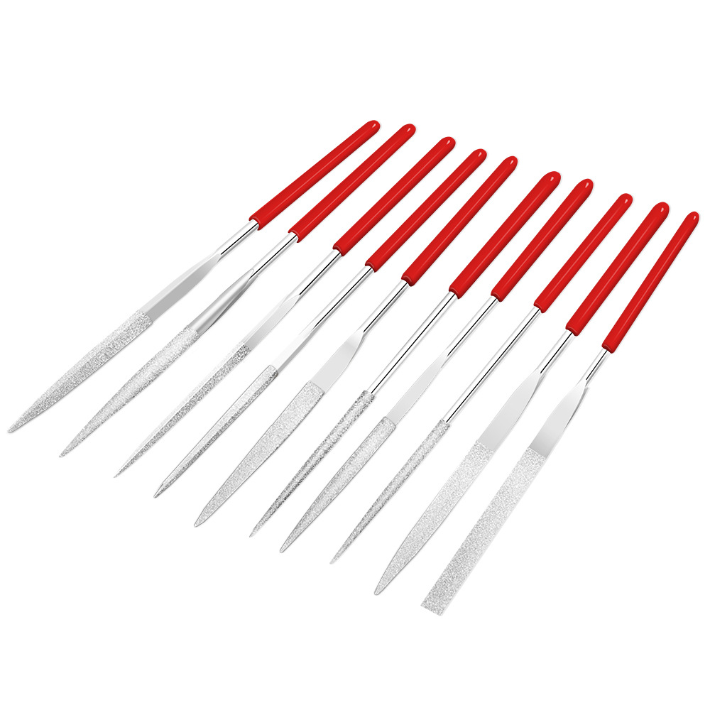 金刚石金刚锉刀金刚锉打磨细钢锉金属合金小什锦锉刀金钢挫子套装