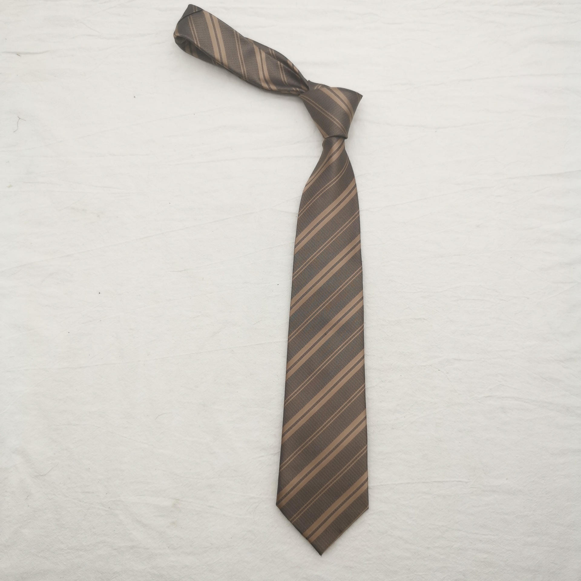 8cm条纹日系jkdk制服赤金港风领带女ins潮复古绿色装饰帅气手打款