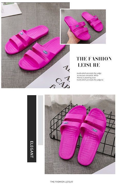 Summer Candy Color SGS Spot Indoor Super Cute Parent-Child Injection Moulded Shoes Blue Toe Ring Slippers Wear-Resistant Sandals