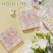 HOLD LIVE巴黎花园眼影盘奶茶大地色珠哑光小众品牌油画花瓣正品