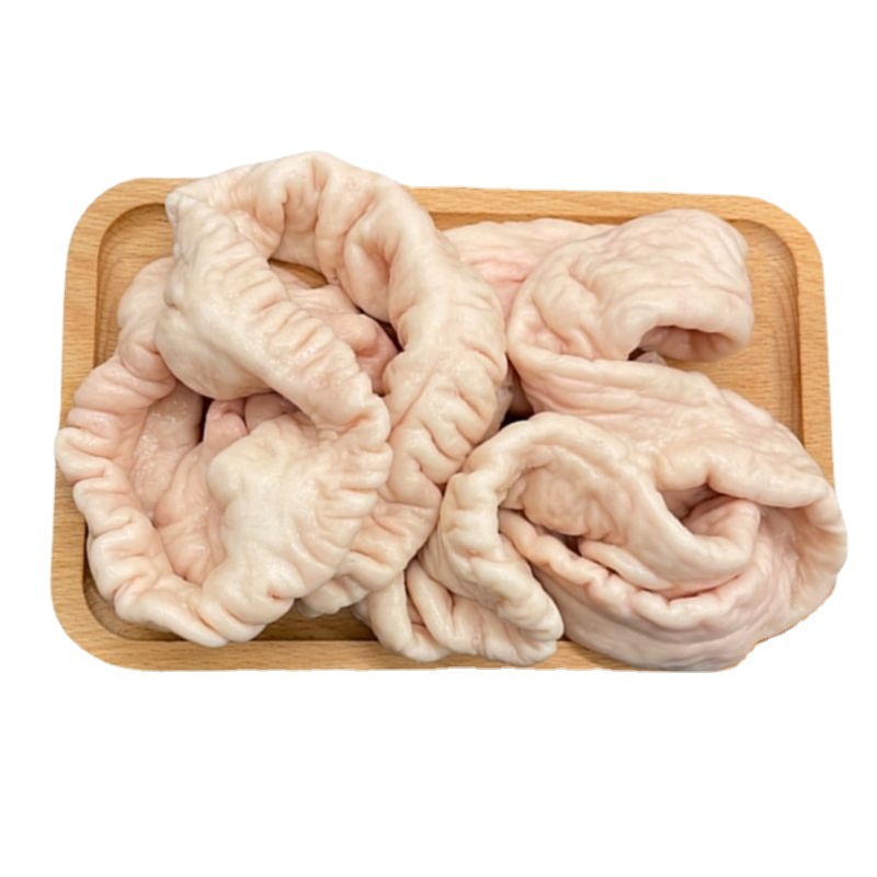 4斤半熟猪大肠免洗新鲜猪大肠半成品1斤农家土猪肥肠大肠头批发