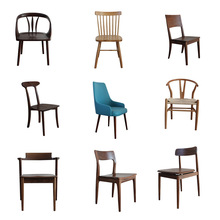 批发北欧椅子家用橡胶木酒店餐厅软包扶手餐椅牛角椅新中式椅子