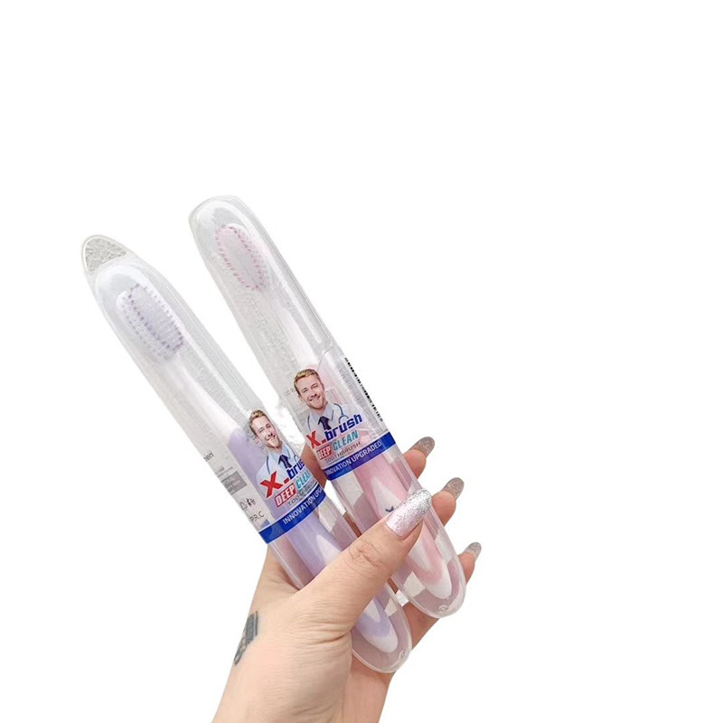 US X-brush High-End Soft-Bristle Toothbrush 12 Independent Packaging Adult Home Use Travel Toothbrush Factory Wholesale