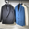 Issue K full order!Lapel commute temperament Shoulder Pads Ladies Mid length version Small suit
