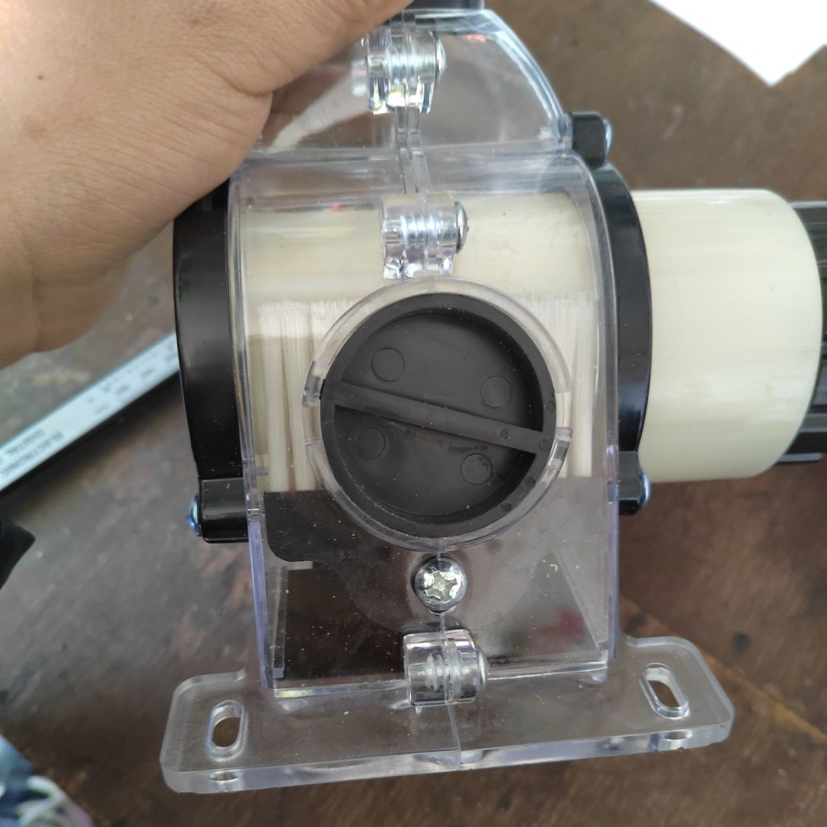 手调透明肥盒施肥盒新款加大肥量调肥盒下肥盒排肥盒播种机配件