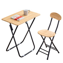 宿舍桌子落地小餐桌可收纳小座桌子折叠桌迷你型床边窄缝桌电脑桌