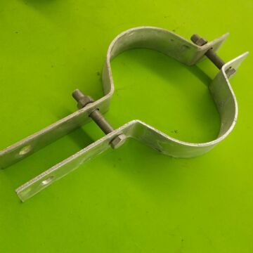 厂家直供通信电线杆用抱箍 双长尾抱箍 大拉力抱箍杆用紧固件批发