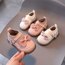 2024秋冬季女宝宝鞋子0一1-3岁半小公主女童鞋子婴幼儿学步鞋软底