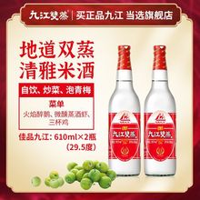 酒广东米酒米制白酒远航九江自酿浸泡青梅果粮食酒2瓶